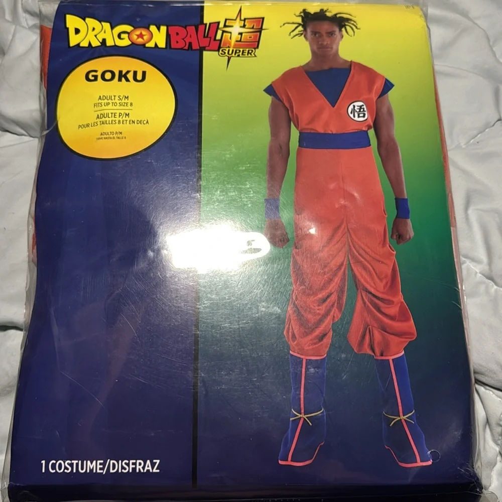 Adult Goku Costume - Dragon Ball Super men’s Sm/Med